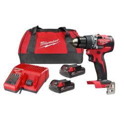 TALADRO ROTOMARTILLO 18V 1/2" LI-ION 1800RPM 1.5KG 2B 2.0AH BRUSHLESS MILWAUKEE