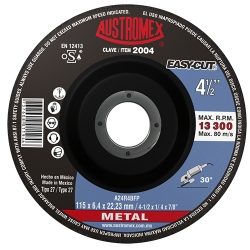 DISCO ABRASIVO 4-1/2" X 1/4" X 7/8" EASYCUT AUSTROMEX