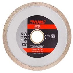 DISCO DIAMANTE 4-1/2" X 7/8" CONTINUO USO GENERAL HUM GRIS AUSTROMEX