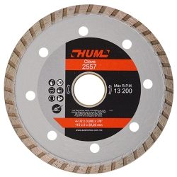 DISCO DIAMANTE 4-1/2" X 7/8" TURBO USO GENERAL HUM GRIS AUSTROMEX