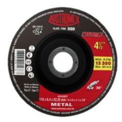 DISCO ABRASIVO 4-1/2" X 1/4" X 7/8" HUM AUSTROMEX