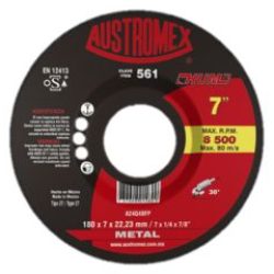 DISCO ABRASIVO 7" X 1/4" X 7/8" HUM AUSTROMEX