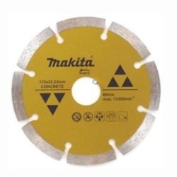 DISCO DIAMANTE 4-1/2" X 7/8" SEGMENTADO PARA CONCRETO SECO MAKITA