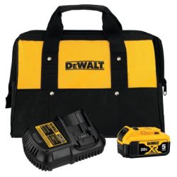 BATERIA Y CARGADOR 20V5.0AH BATTERY CHARGER KIT DEWALT