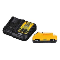 CARGADOR Y BATERIA 20V LI-ION 3.0AH MAX COMPACTA DEWALT