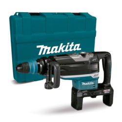 MARTILLO ROTATIVO INA 2-1/16¨ 40V MAX LI-ION BRUSHLES SDS MAX 20J 14.3KG 150 - 310 RPM SIN ACC MAKITA