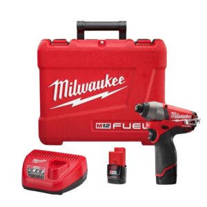 Taladro Atornillador 12V 1/4" Li-Ion 2600Rpm 2B Ah Kg Impacto Milwaukee