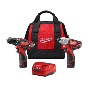 Combo 12V Taladro 240720 + Radio 259020 + 2Bateria 1.5Ah + 1Cargador Maleta Milwaukee