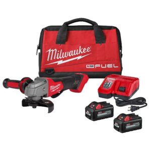 Mini Pulidor 18V 4-1/2" Li-ion 8500rpm Con Freno Redlit Milwaukee