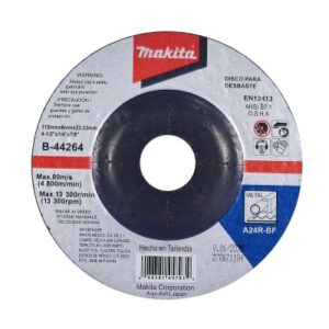 Disco Abrasivo 4-1/2" X 1/4" X 7/8" (A90364) (B44264) Makita