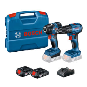 Combo 18V Rotomartillo Gsb 185-Li + Llave De Impacto  Gdr 18V-200 Brushless  + 2Bateria + 1Cargador Bosch