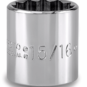 Dado Std 15/16" Cuadro 3/8" 12 Puntas Proto 