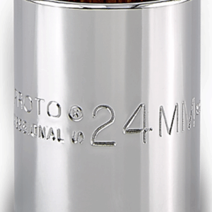 Dado Mm 24 Cuadro 1/2" 12 Puntas Proto 
